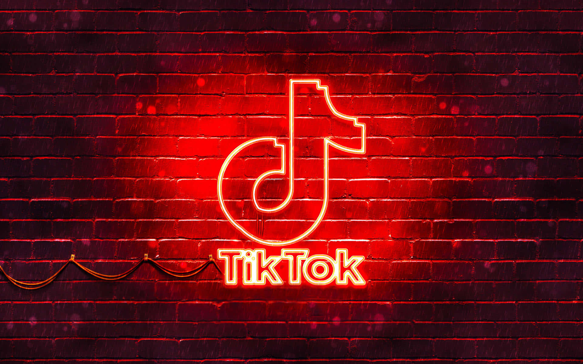 Neon Red Funny Pfp For Tiktok Wallpaper