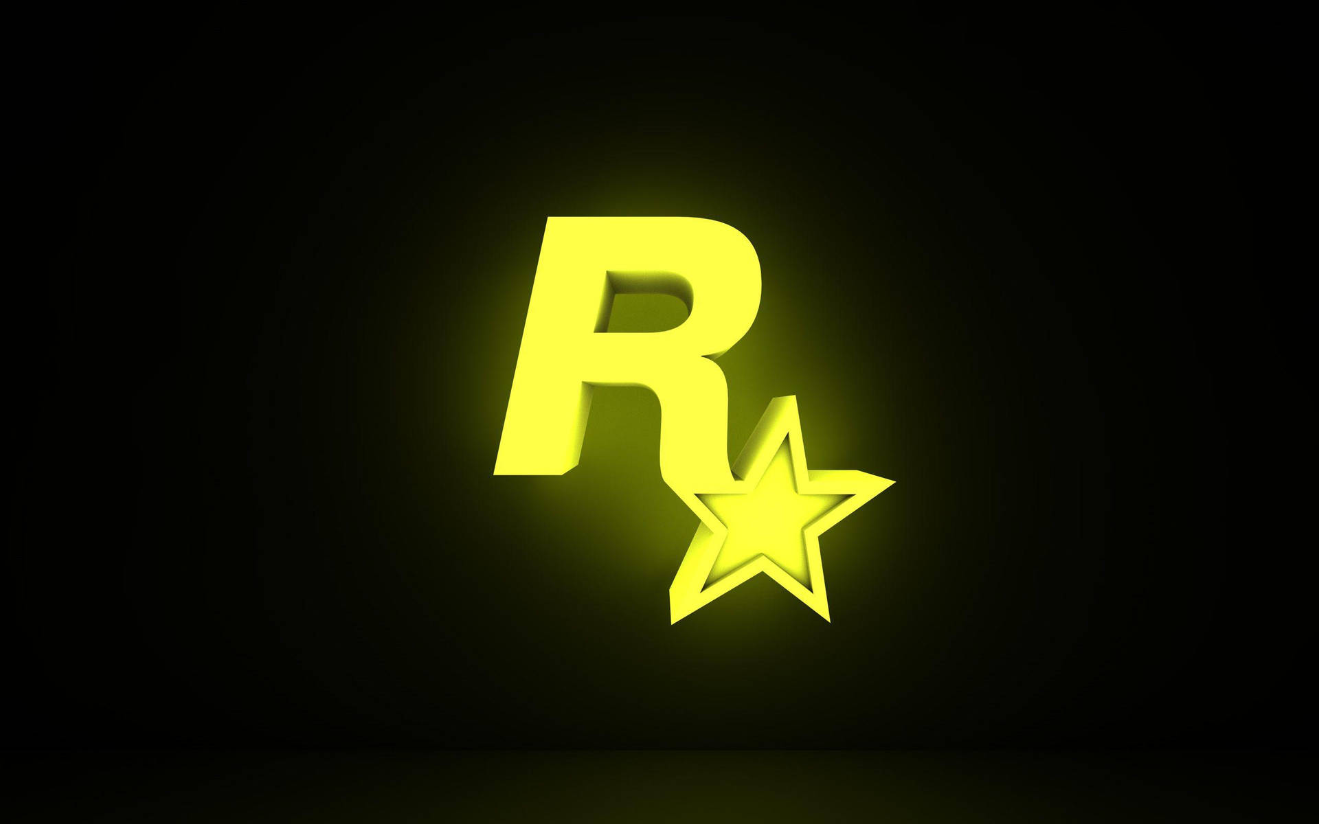 Neon Rockstar Gamer Logo