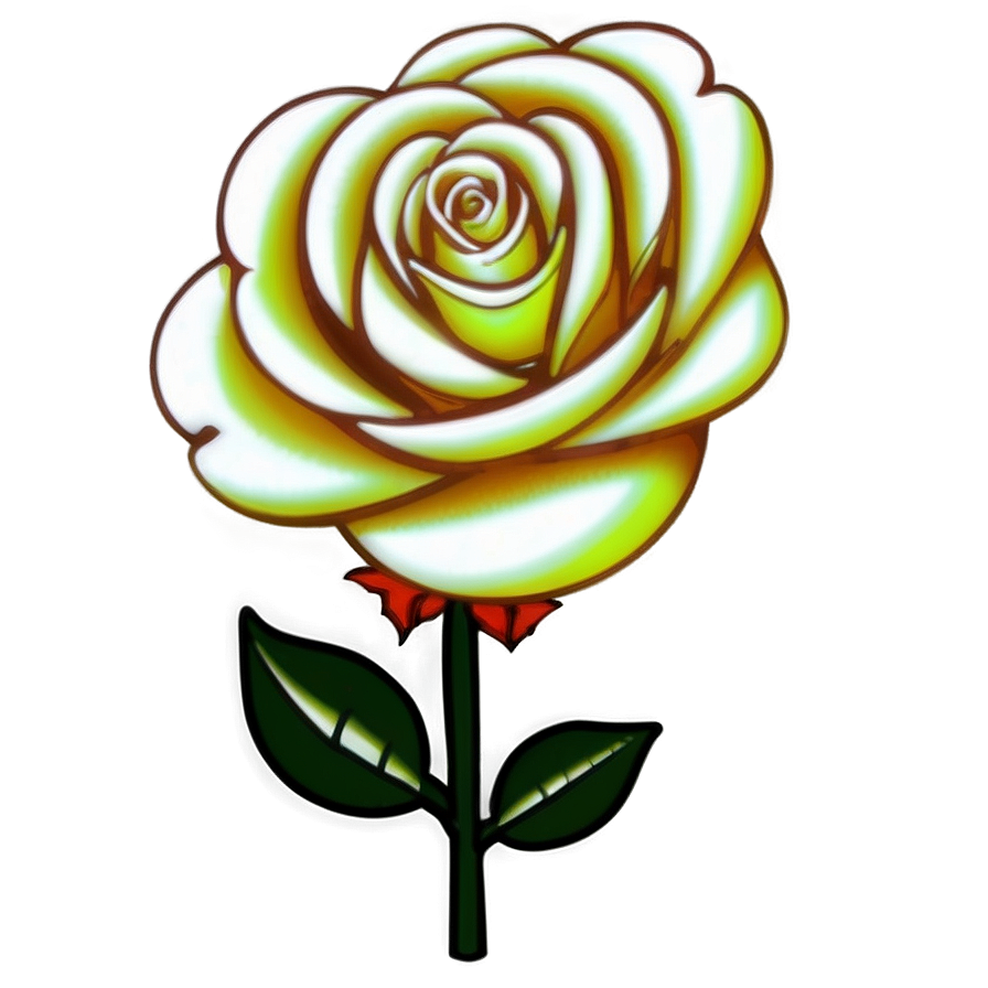 Neon Rose Png 15 PNG