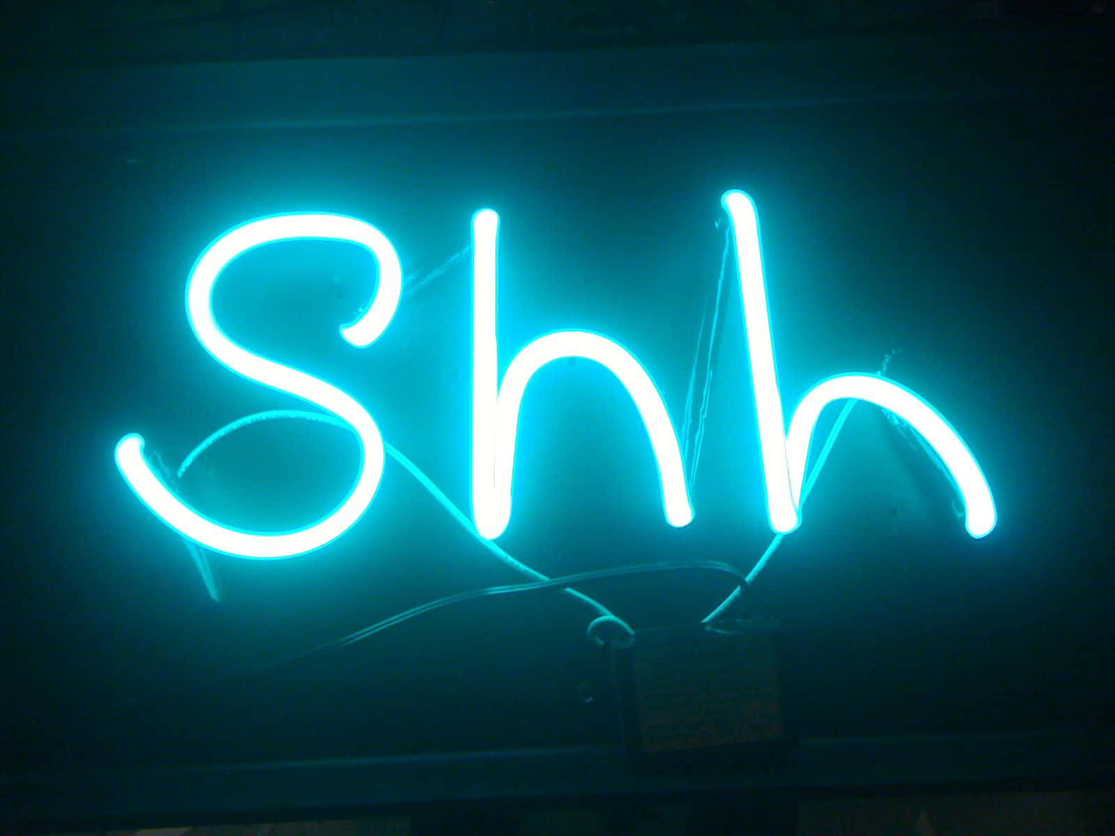 Radiant Neon Sign in Nightlife Scenery