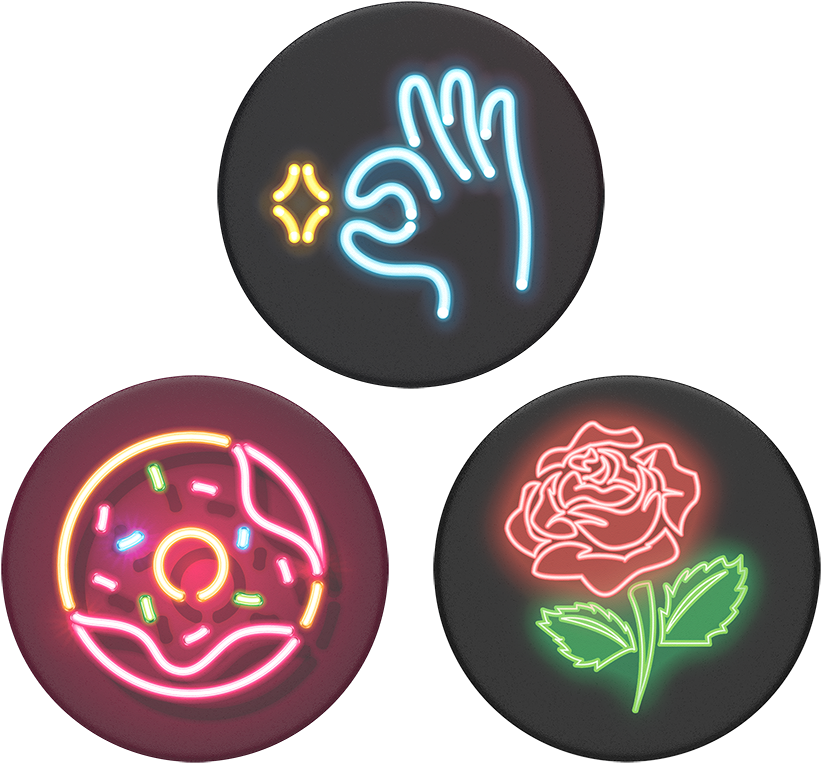 Neon Signs Collection PNG
