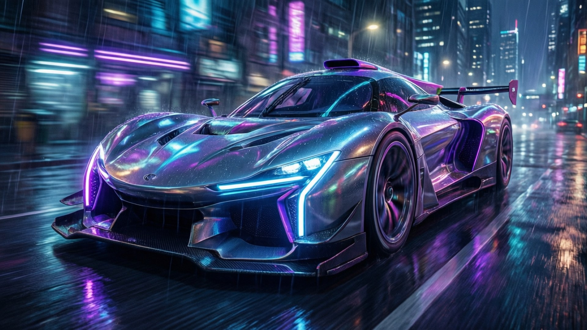 Neon Speed Demon Achtergronden