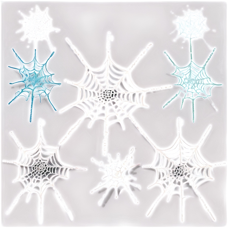 Neon_ Spider_ Webs_ Artwork PNG