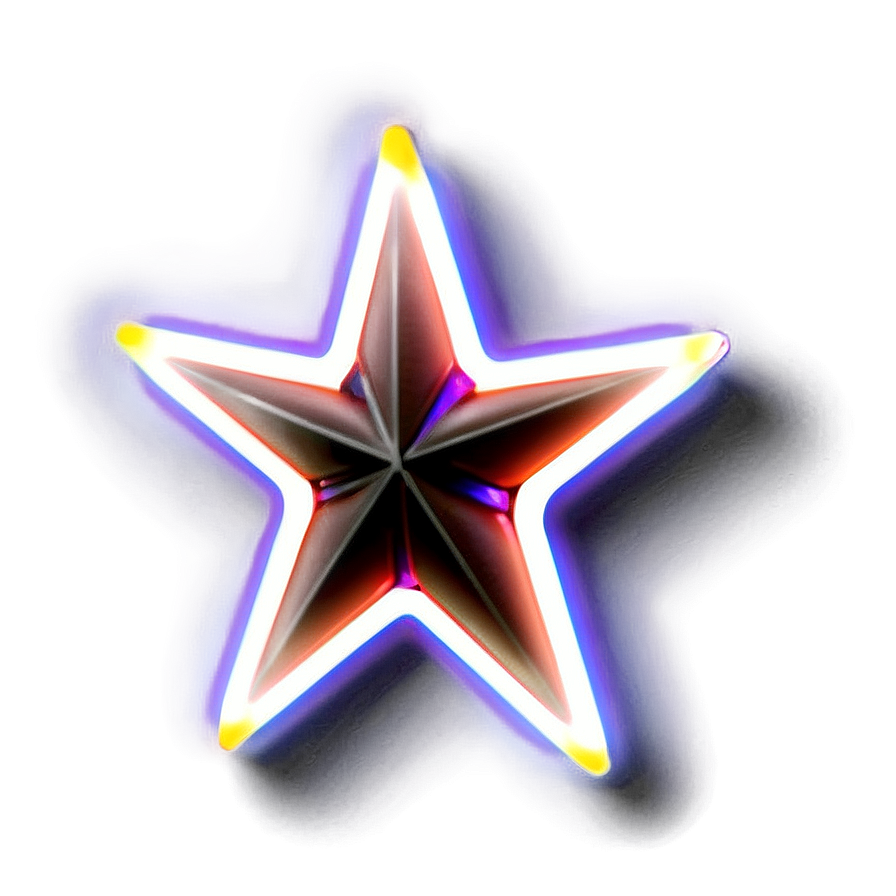 Neon Star Icon Png 88 PNG