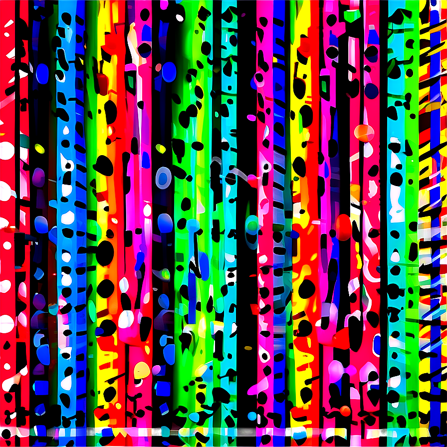 Neon Stripes Clipart Png Oft PNG
