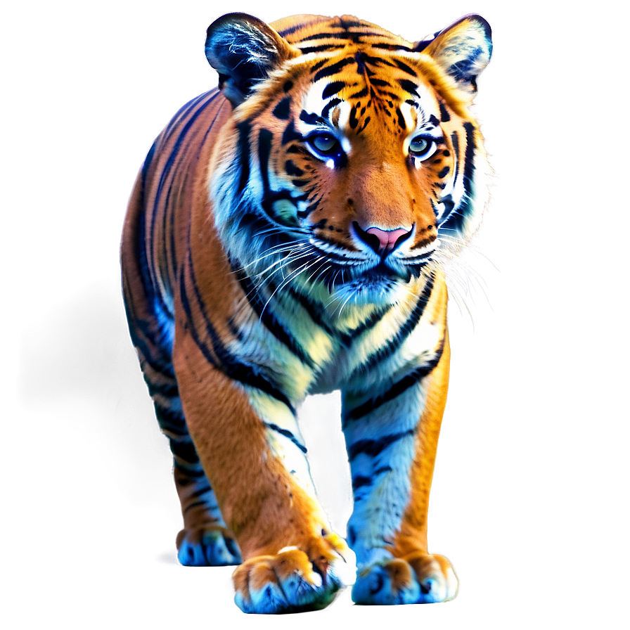 Neon Tiger Png 54 PNG
