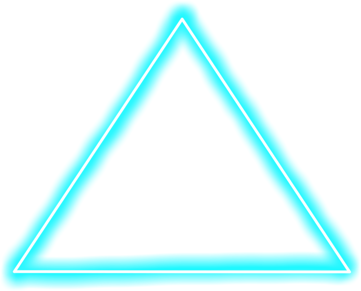 Download Neon Triangle Outline | Wallpapers.com