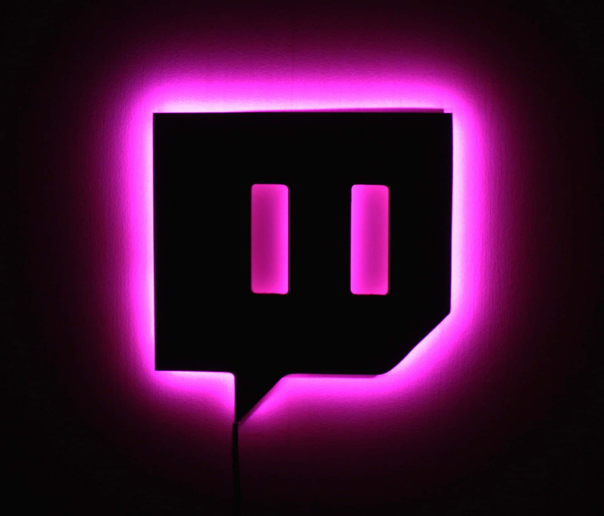 "Turn up your gaming experience with Neon Twitch!" Wallpaper