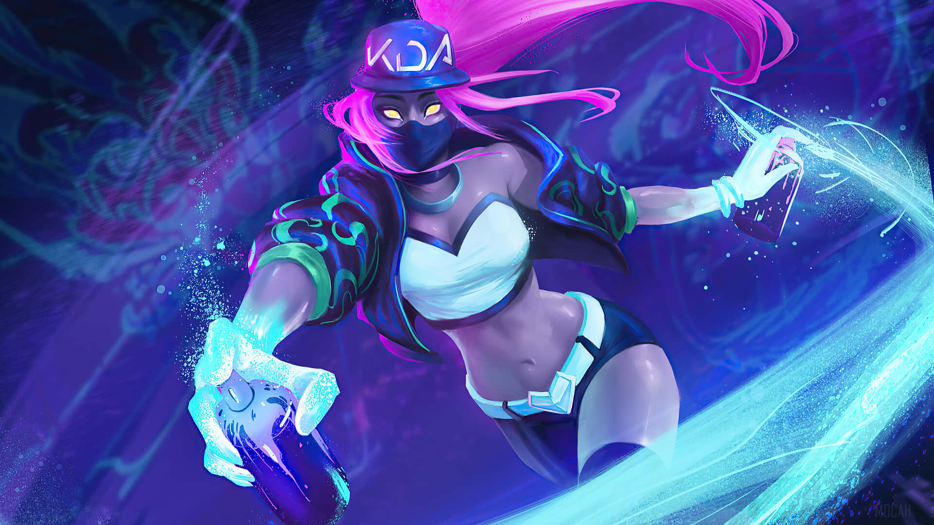 Unlock Your Inner Gamer with Neon Twitch Wallpaper