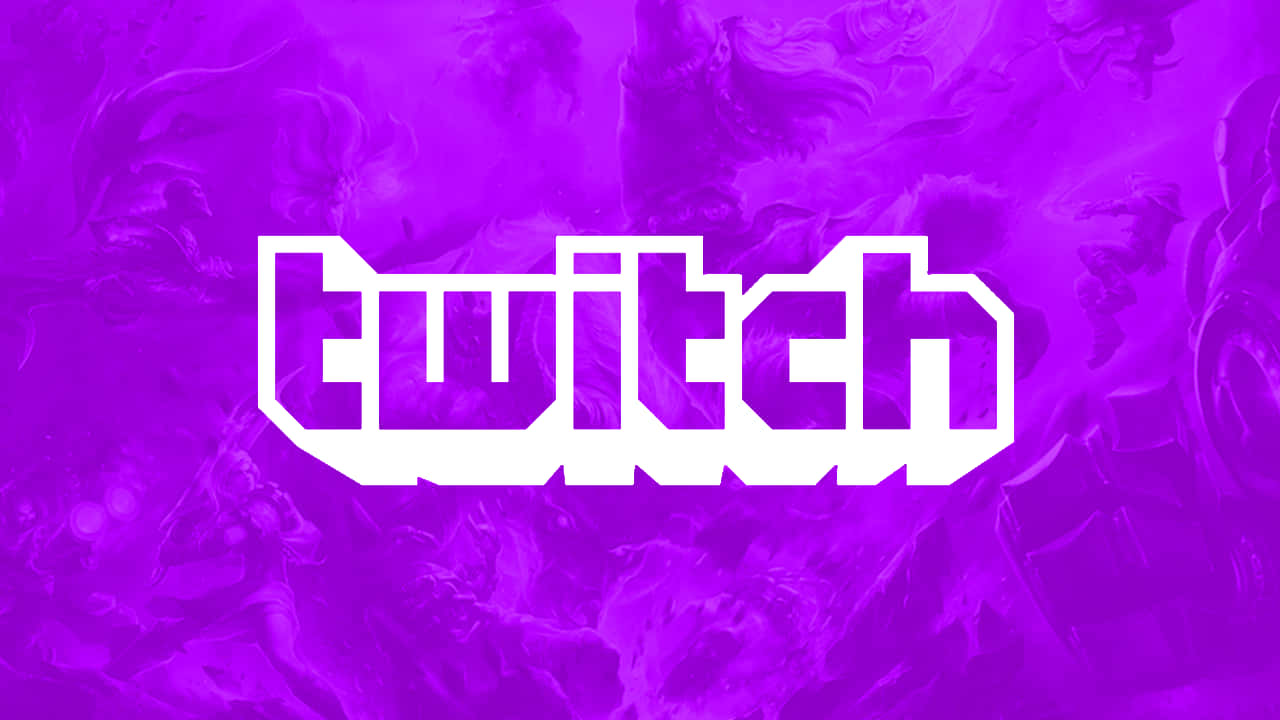 Neon Twitch Logo Shine Bright Wallpaper