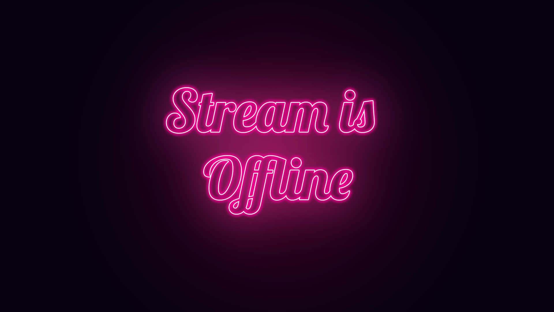 Make streaming your passion with Neon Twitch Wallpaper