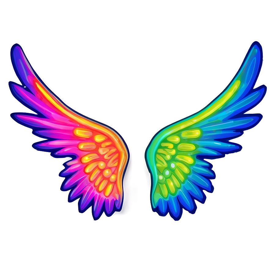 Download Neon Wing Png 93 | Wallpapers.com