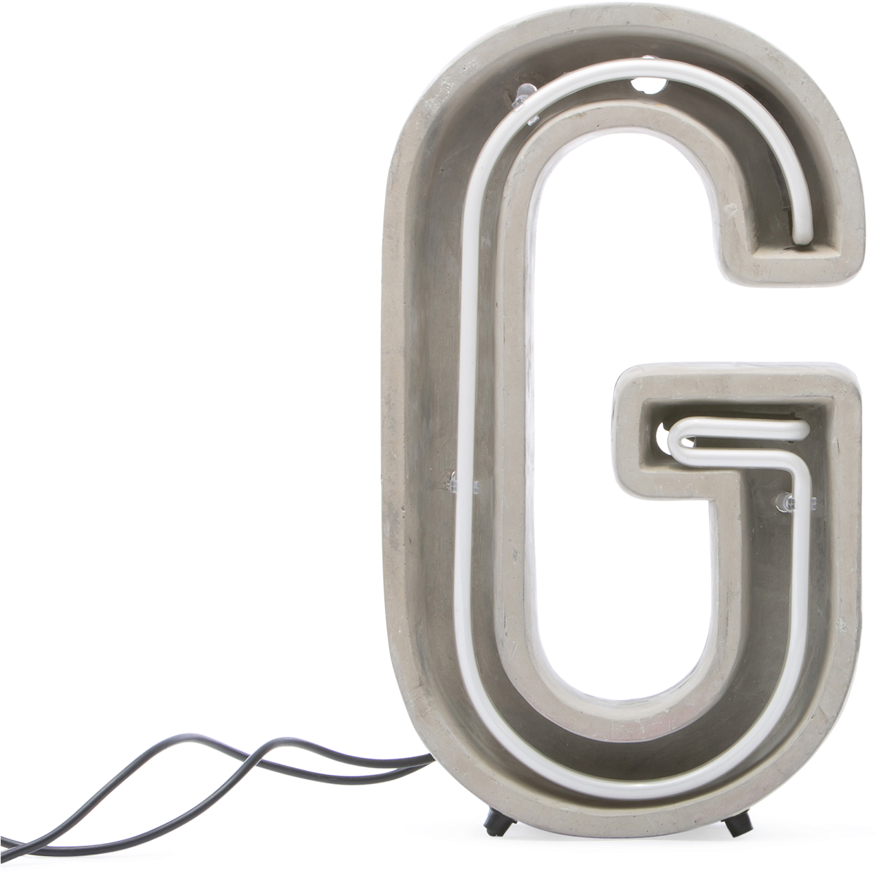 Neon_ Letter_ G_ Sign PNG