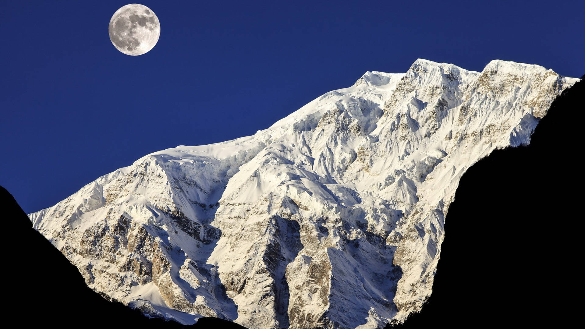 Nepal Annapurna Full Moon