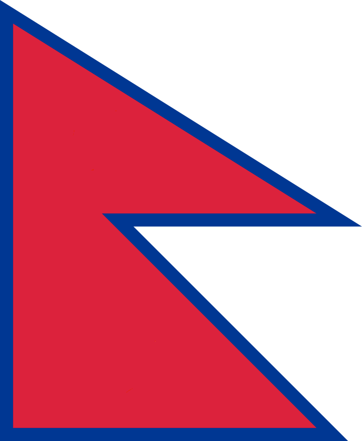 Nepal Flag Graphic PNG