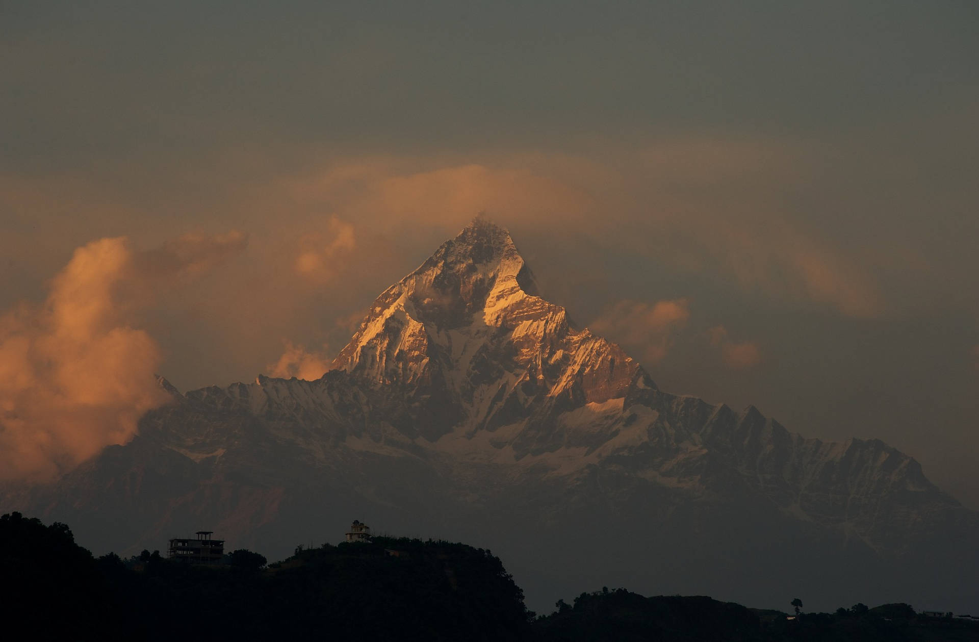 Nepal Machhapuchhare Mountain