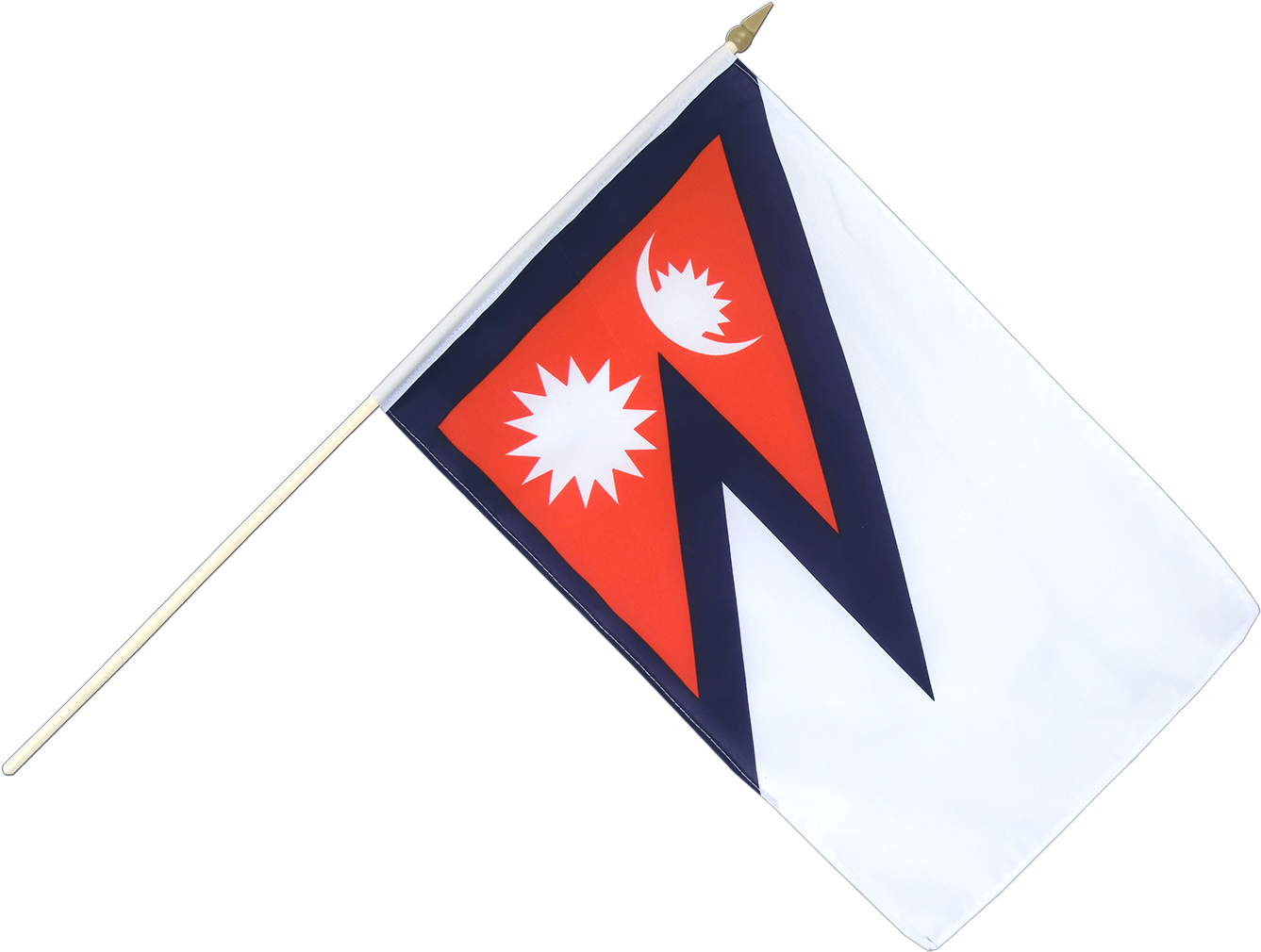 Nepal National Flagon Pole PNG