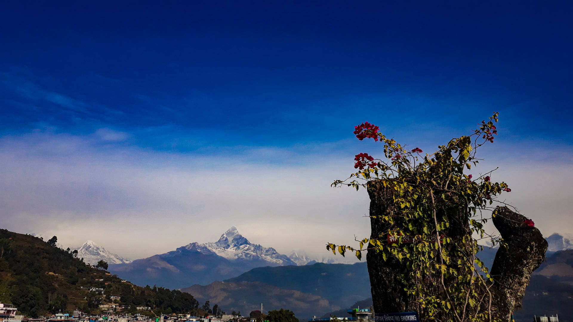 Nepal Pokhara Mountain View
