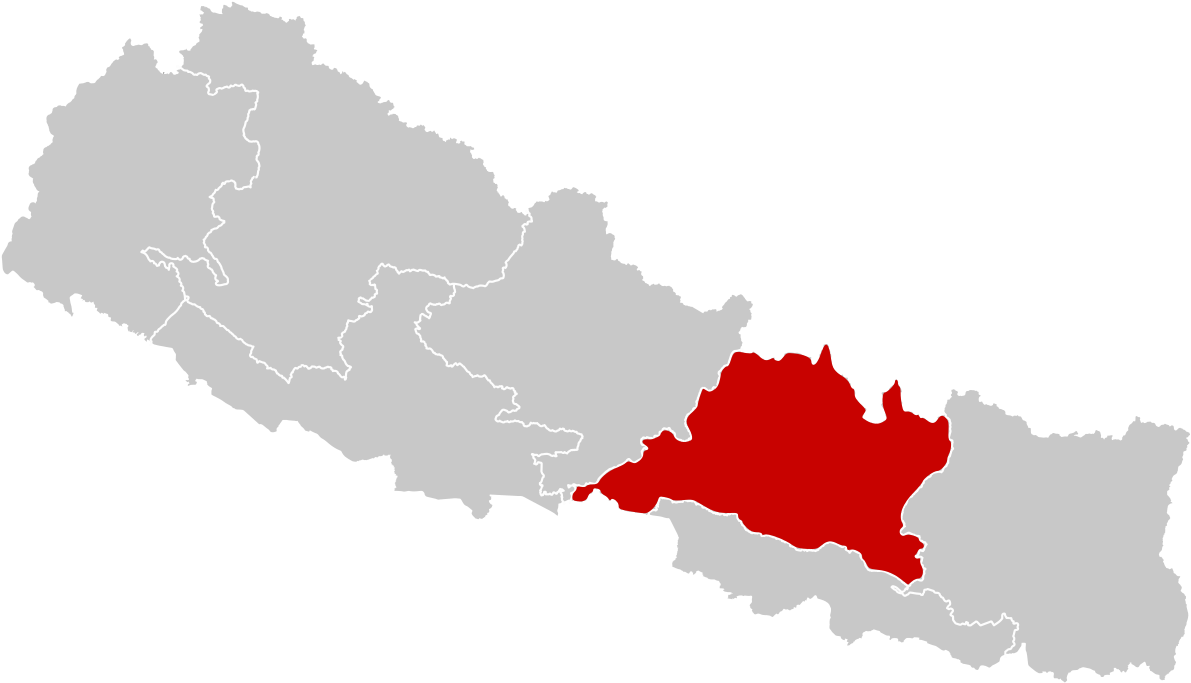 Nepal_ Map_ Highlighting_ Bagmati_ Province.png PNG