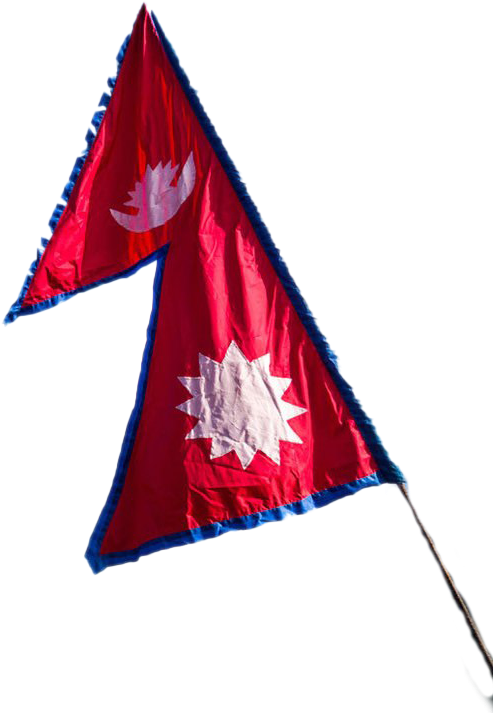 Download Nepali Flag Waving | Wallpapers.com