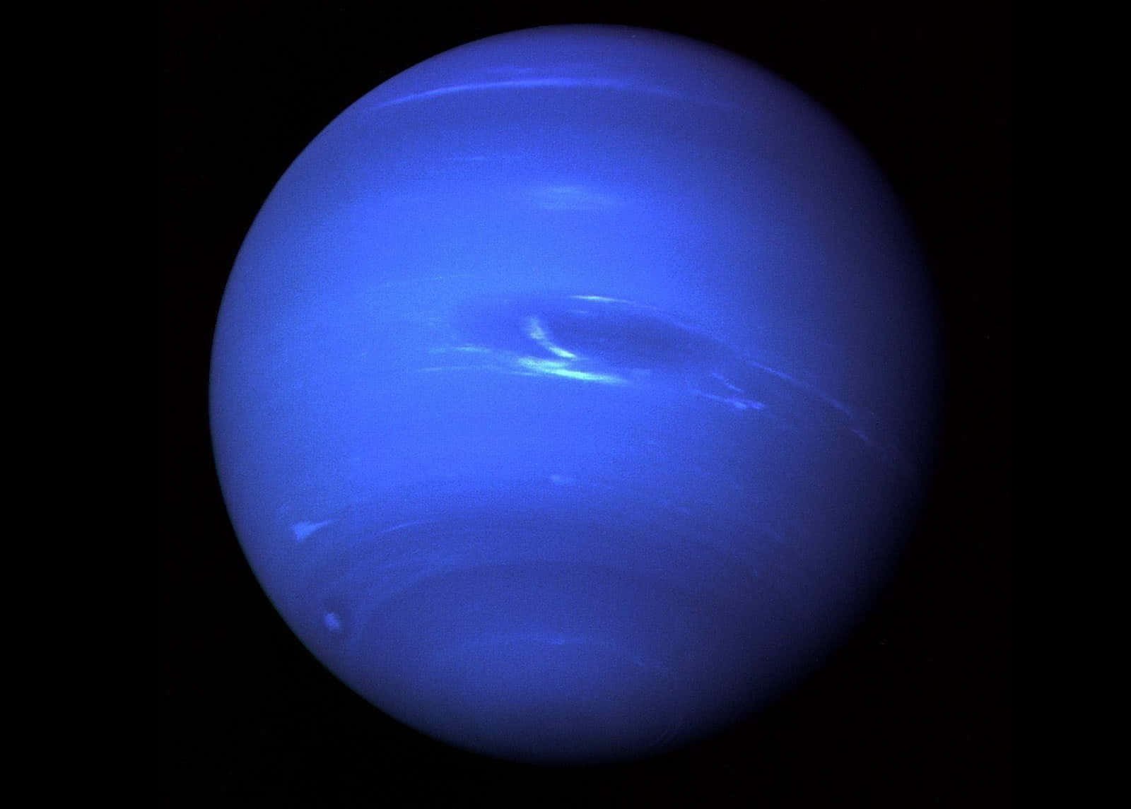 Dazzling High-resolution Image Of Planet Neptune
