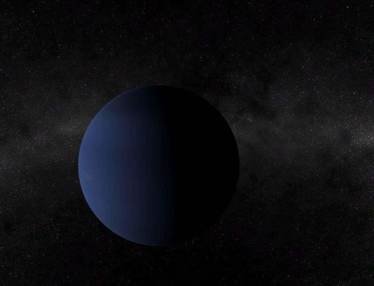 The Blue Planet Neptune Seen From Space