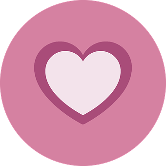 Nested Hearts Icon PNG