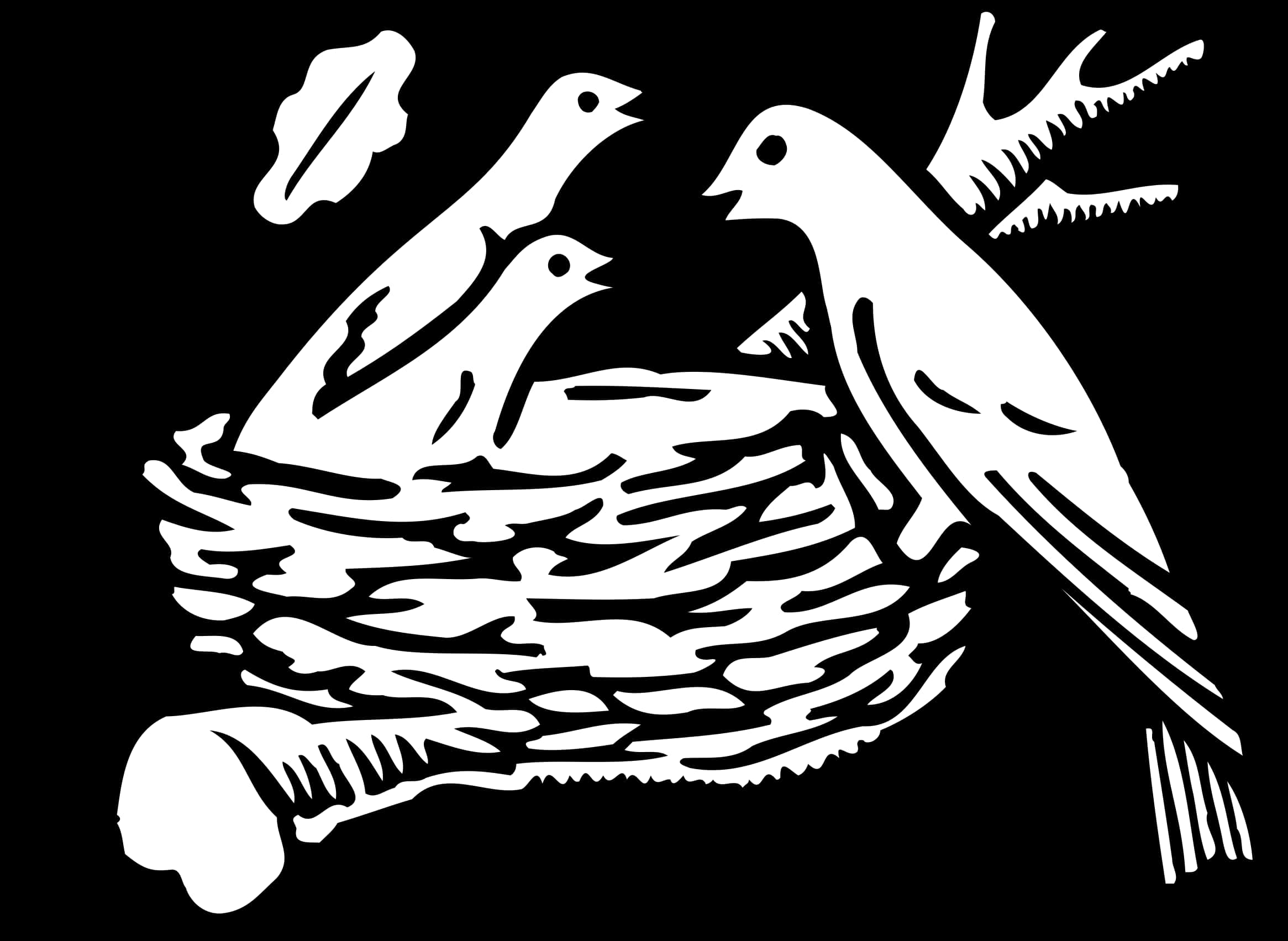 Nestle Logo Birds Nest PNG