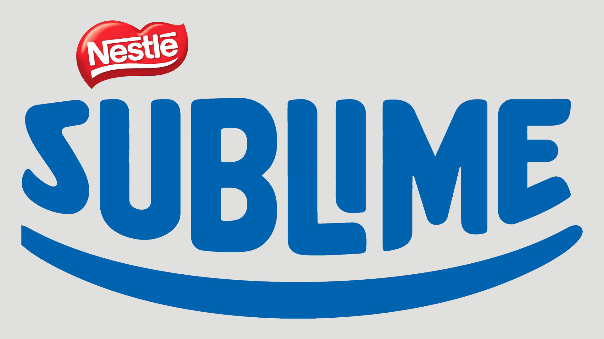 Nestle Sublime Chocolate Bar Logo Wallpaper