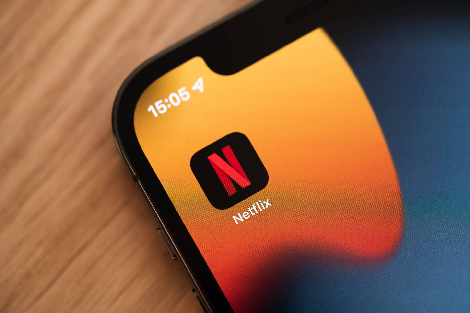 Netflix-appens Logo Wallpaper
