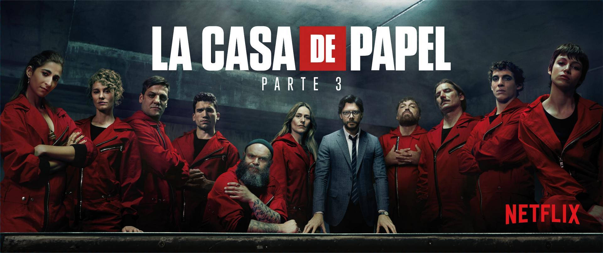Download Netflix La De Papel Wallpaper | Wallpapers.com