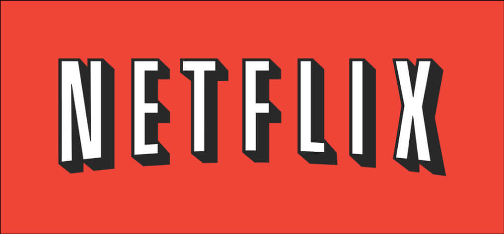 Netflix Logo Red Background PNG