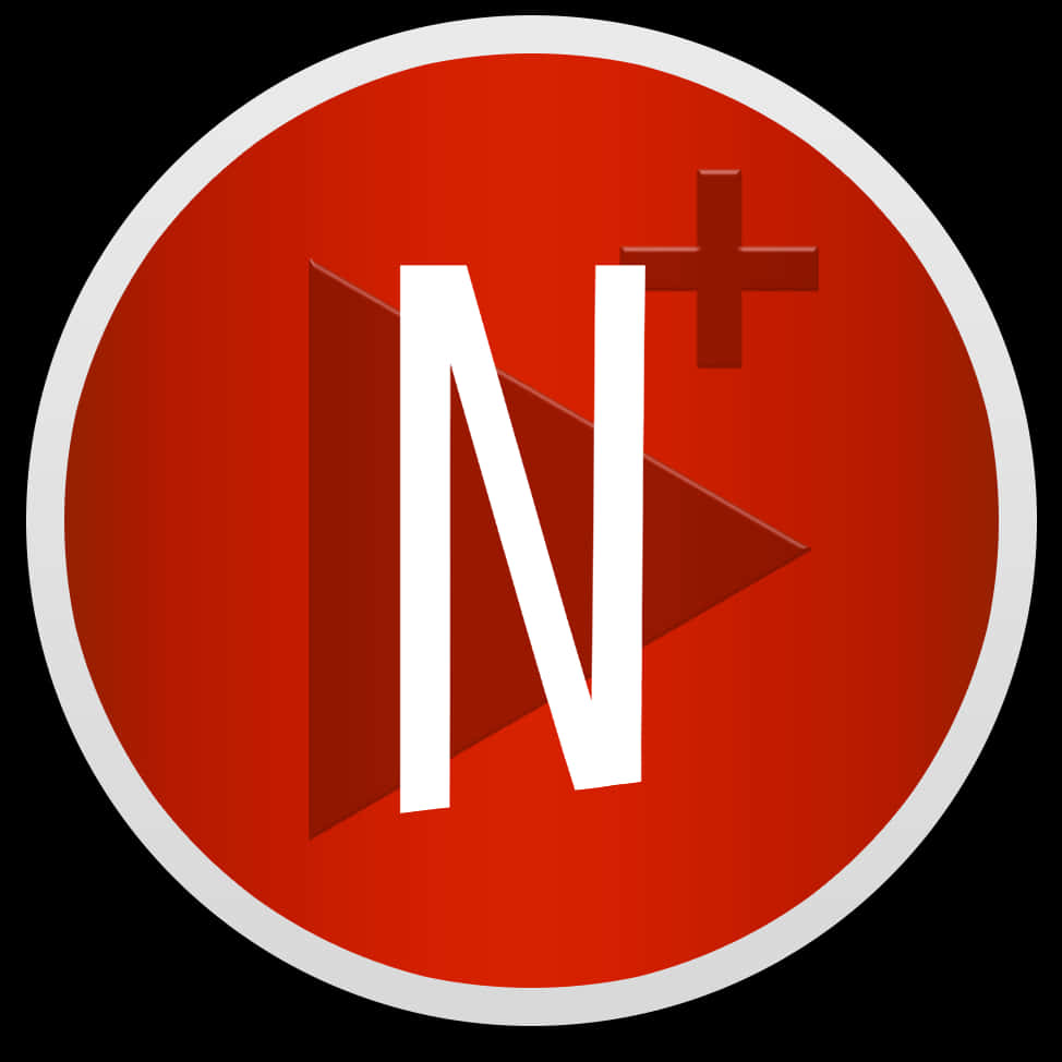 Netflix Logo Red Background PNG