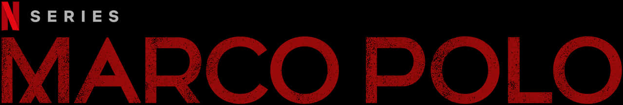 Netflix Marco Polo Series Logo PNG