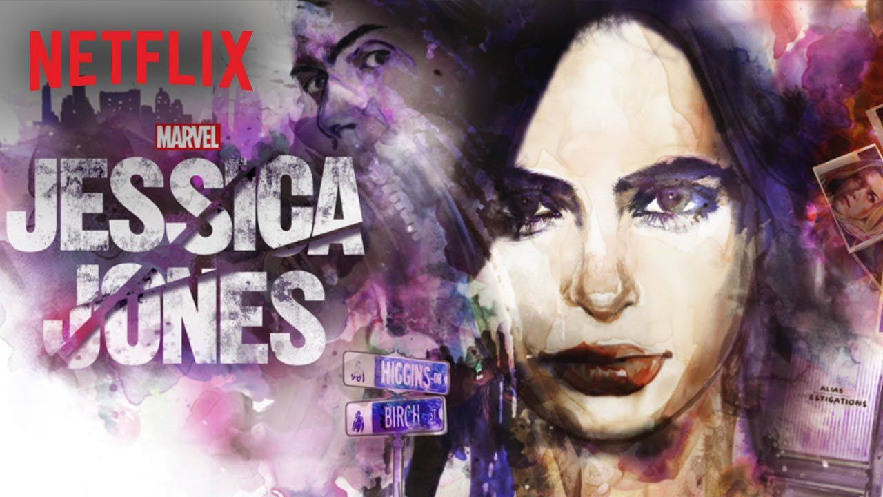 Se Netflix Marvel's Jessica Jones på din computer skrivebord Wallpaper