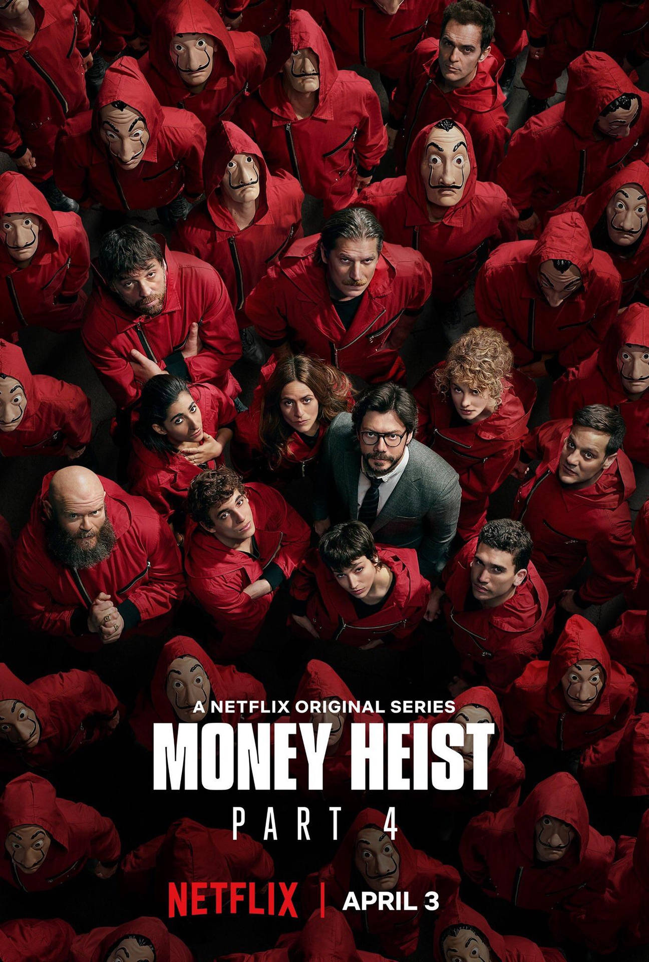 Netflix Money Heist Part Four Wallpaper