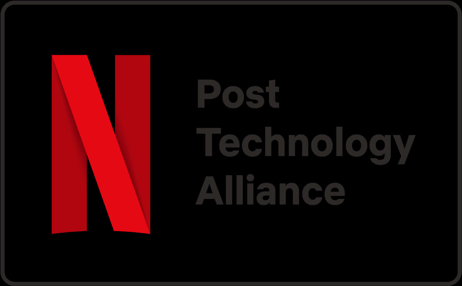 Netflix Post Technology Alliance Logo PNG