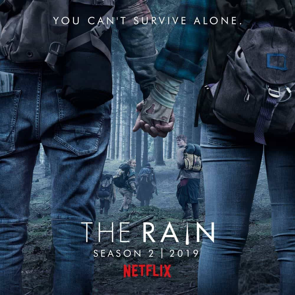 Netflixserie The Rain Staffel 2 Poster Wallpaper