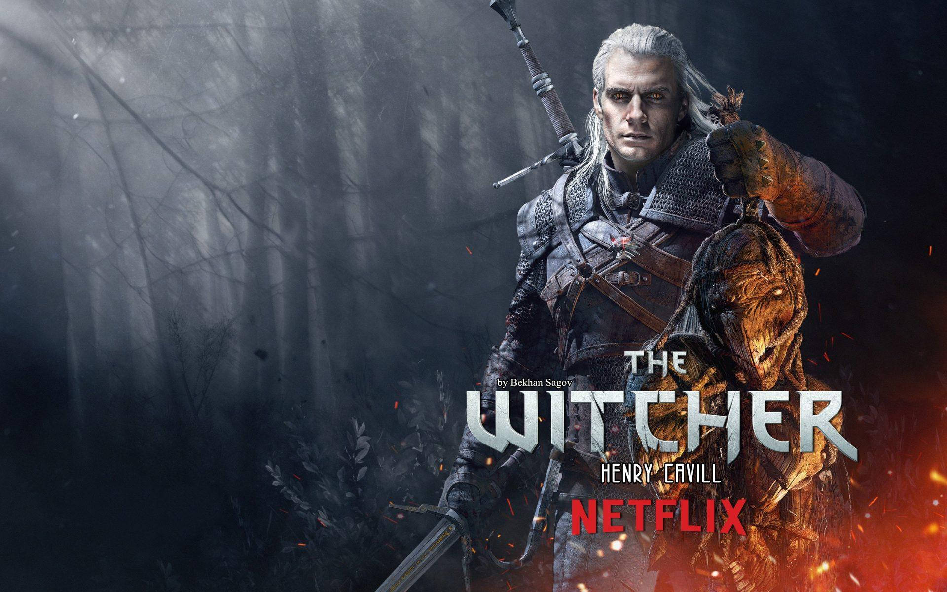 Netflix The Witcher Henry Cavill Wallpaper