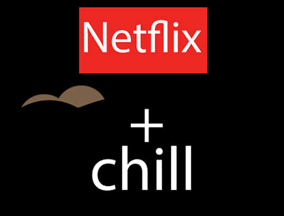 Netflixand Chill Graphic PNG