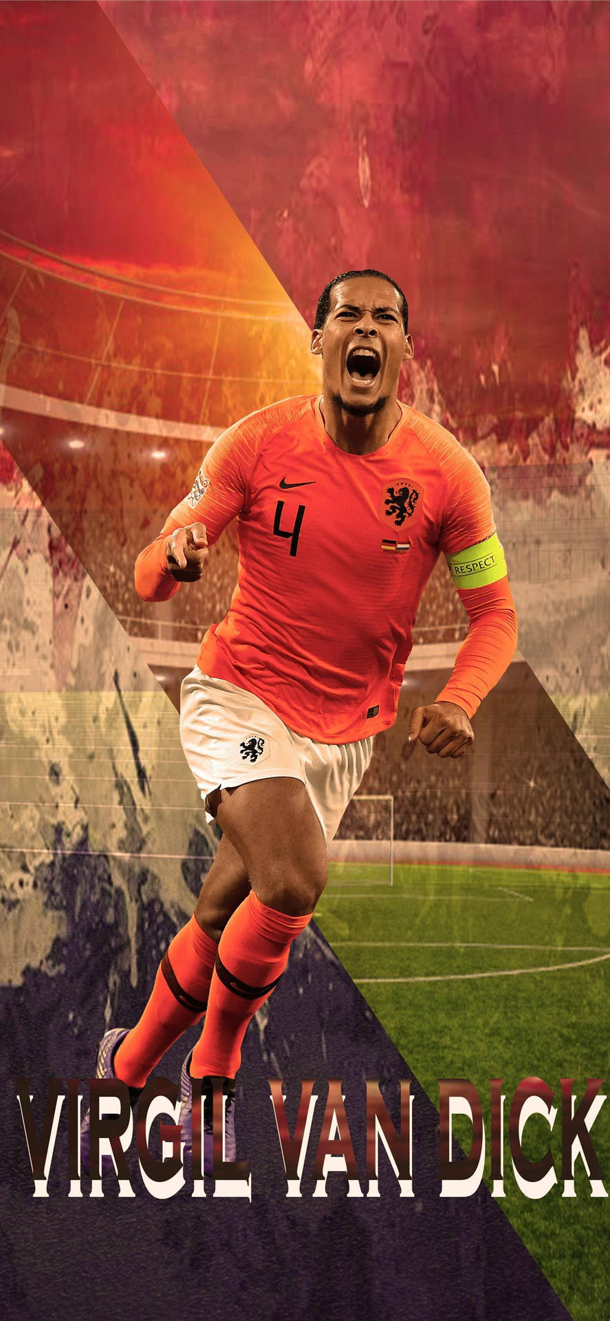 Netherlands National Football Team Virgil Van Dijk