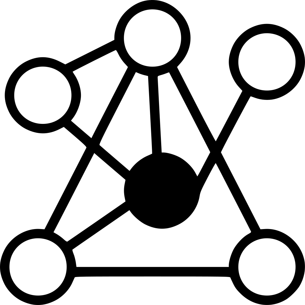 Network Connections Graphic PNG