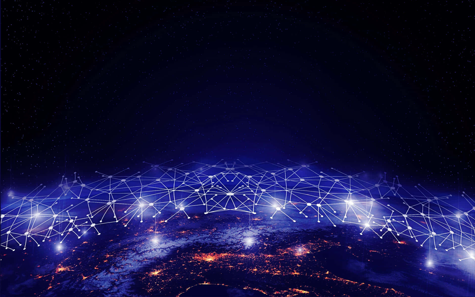Símbolosde Redes Creando Un Sistema Global