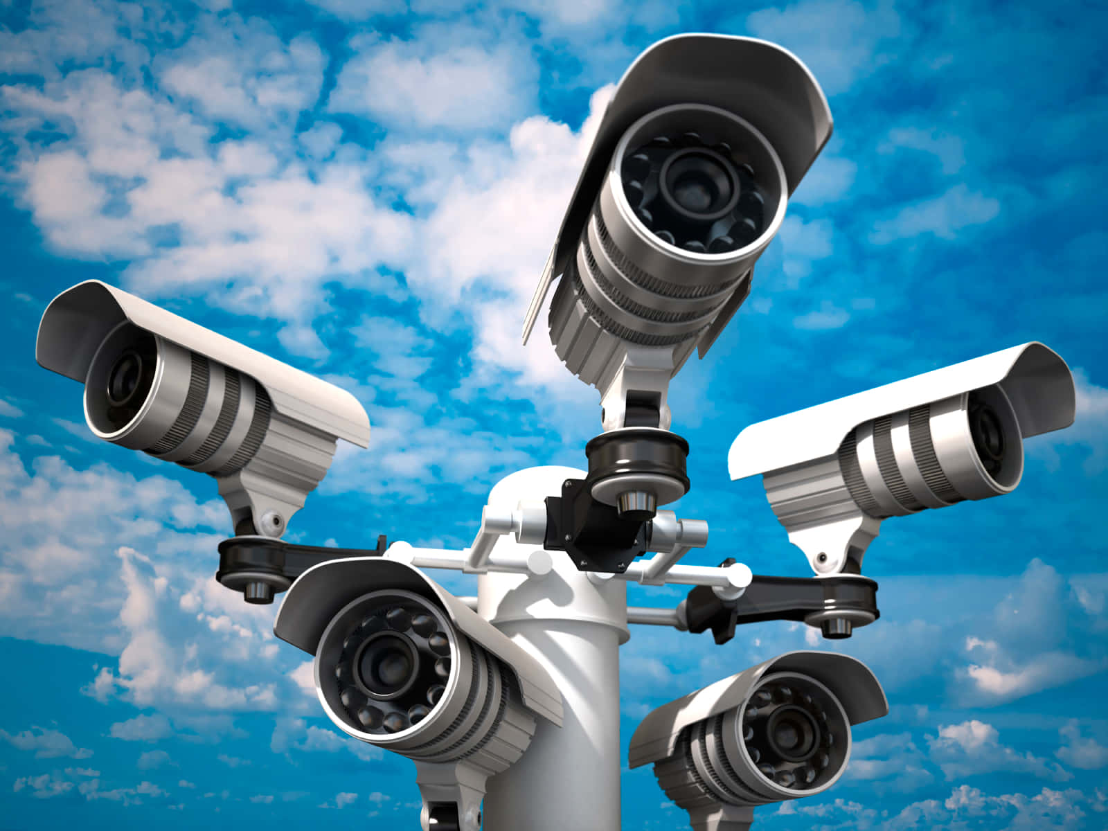 Network Traffic Intelligence Security Cameras Wallpaper