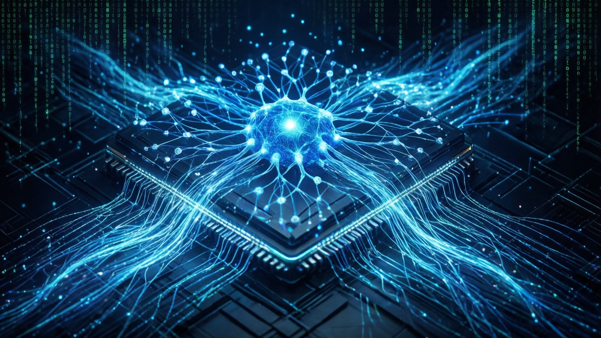 Neural Network Core Wallpaper