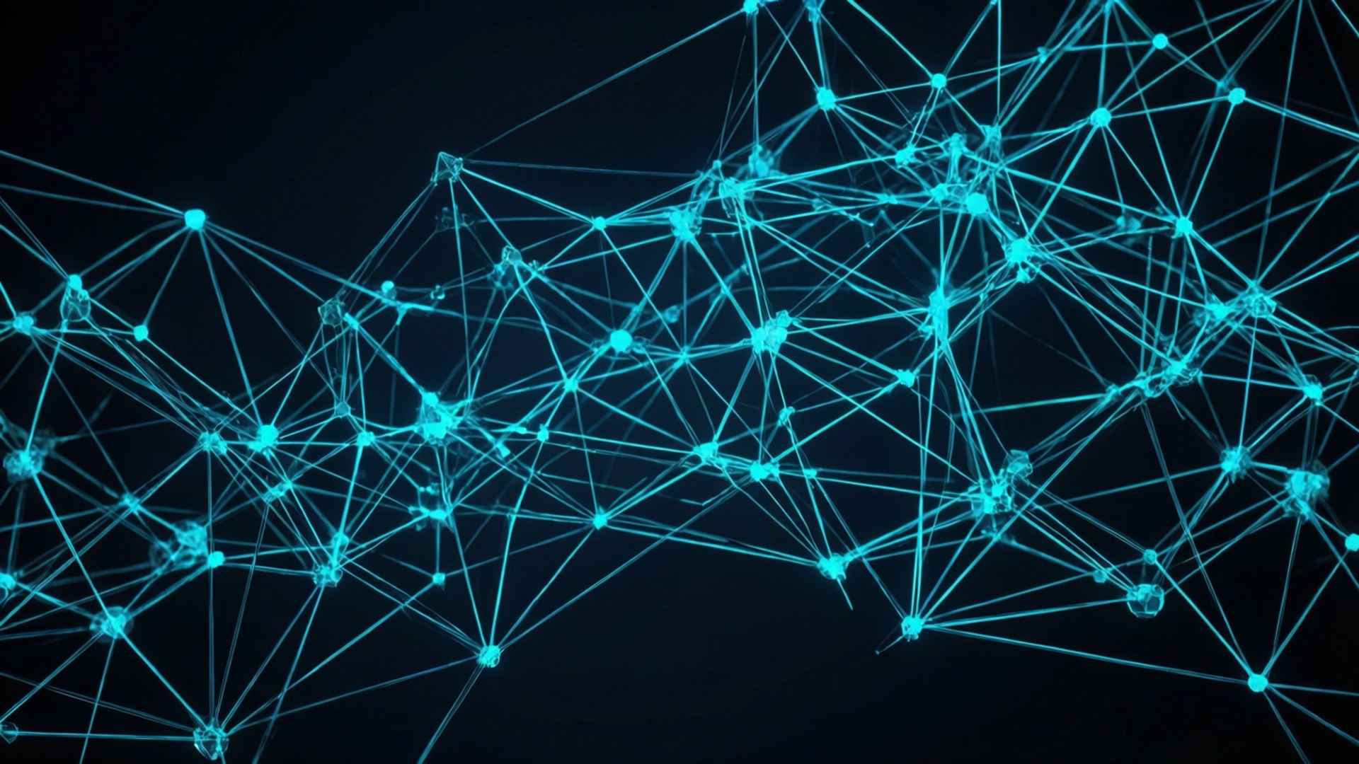 Neural Network Grid Wallpaper