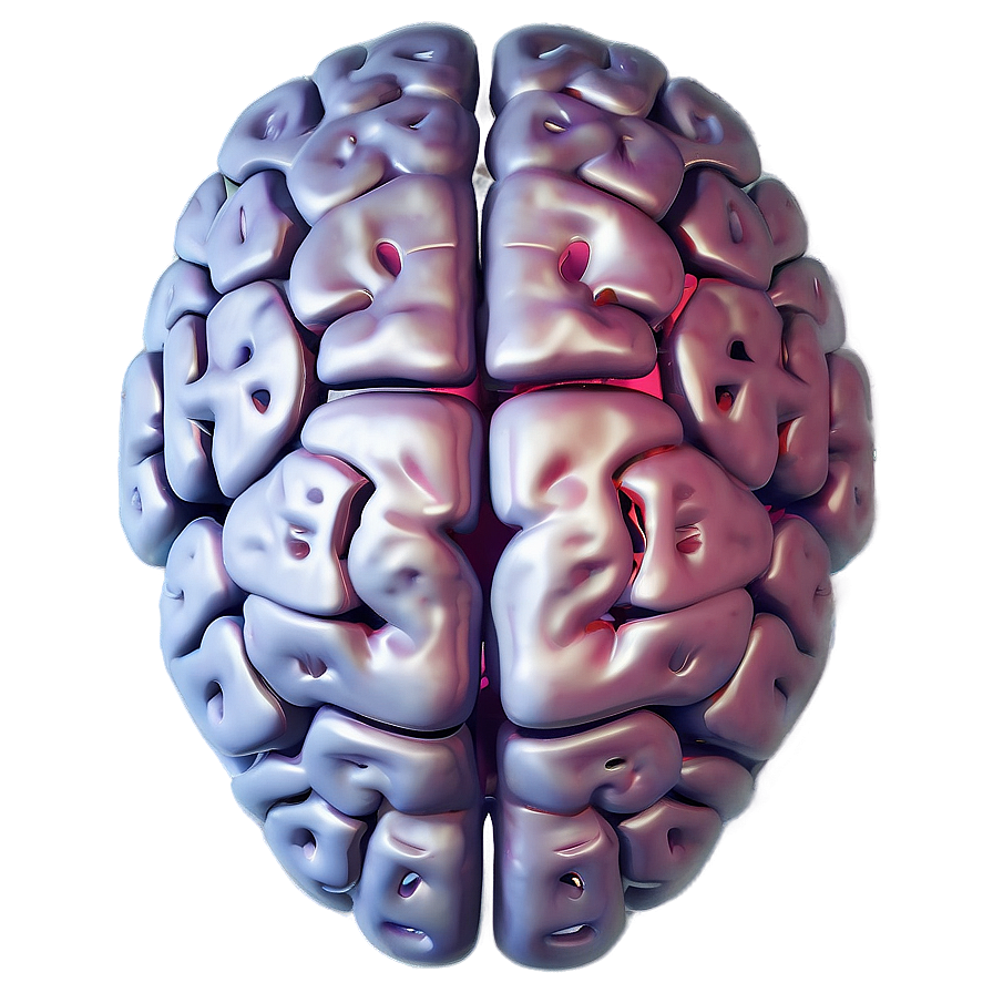 Neurological Brain Emoji Png 06132024 PNG