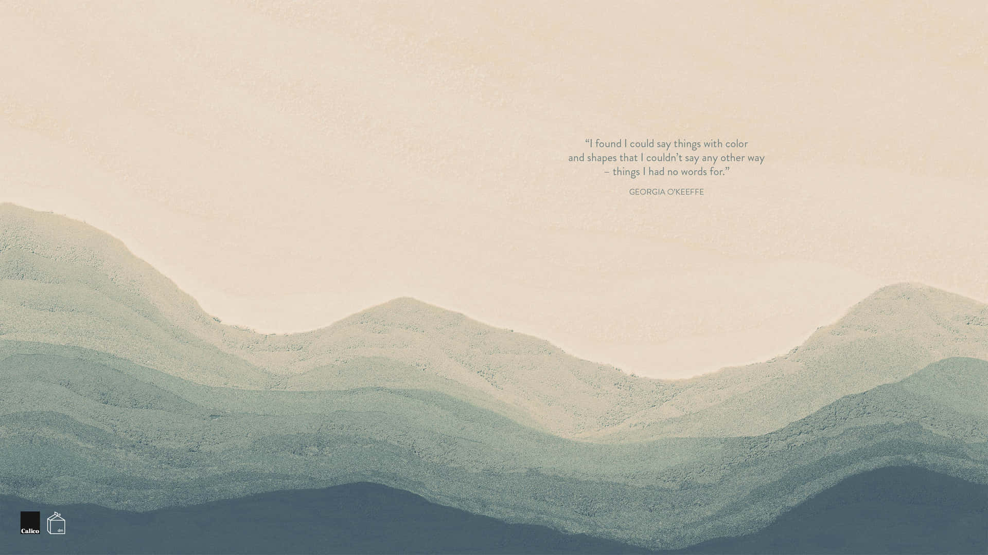 A Mountain With A Quote Wallpaper