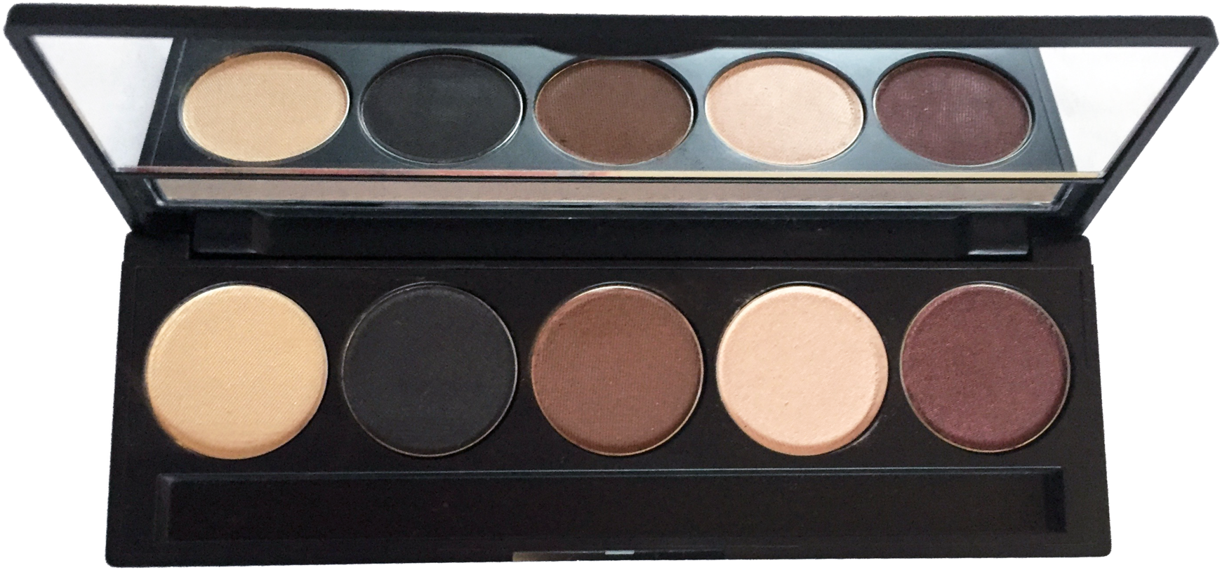 Neutral Eyeshadow Palette Open PNG