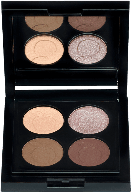 Neutral Eyeshadow Palette Open PNG